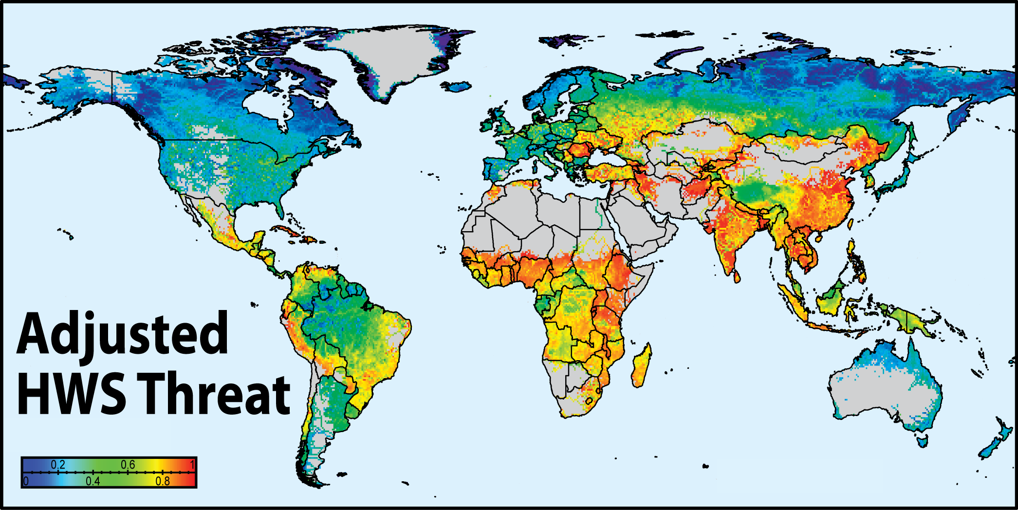 freshwater map of the world